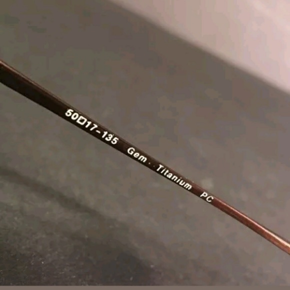 Vera Wang Luxe Gem Titanium Eyeglasses Brown - Picture 5 of 6